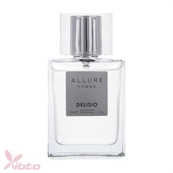 ادکلن مردانه دلیسیو مدل Allure Homme حجم 50 میلی لیتر