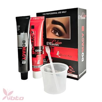 DOMACY KIT EYEBROW COLOR کاراملی
