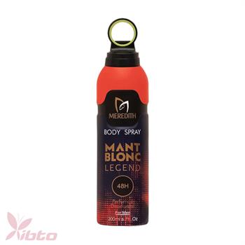 اسپری بدن مردیت مدل MANT BLONC