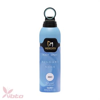 اسپری بدن مردیت مدل بولگاری BULGARI AQOUA