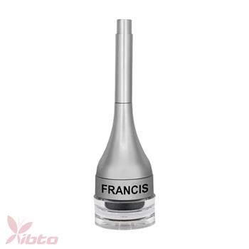 خط چشم ژله ای فرانسیس مشکی و نقره ای FRANCIS Black & Silver