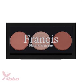 رژگونه همراه با هایلایتر فرانسیس شماره FRANCIS 2