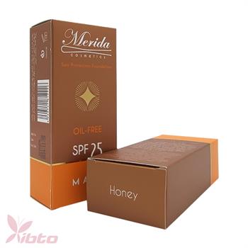 ضد آفتاب رنگی فاقد چربی SPF 25 رنگ Honey مدل Long Lasting مریدا Merida
