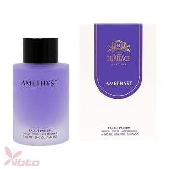 ادکلن زنانه هریتیج مدل Amethyst حجم ۱۰۰ میلی لیتر