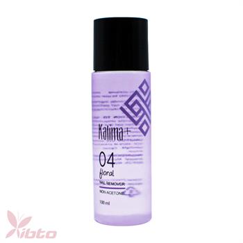 لاک پاک کن بدون استون کالیما 100 میلی لیتر شماره 04 KAlima  FLORAL