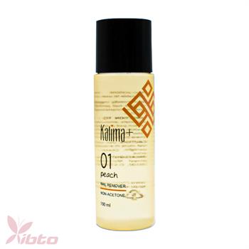 لاک پاک کن بدون استون کالیما 100 میلی لیتر شماره 01  KAlima  PEACH