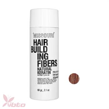 پودر پر پشت کننده مو میسوری MISSSURI  FIBER 60G MEDIUM BROWN N4