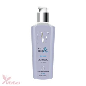 ژل شوینده بدن و مرطوب کننده پوست آر اف RF CLEAN & HYDRATE BODY WASH