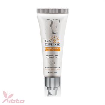 کرم ضد آفتاب پوست خشک بی رنگ آر اف RF SUN DEFENSE INVISIBLE DRY SKIN