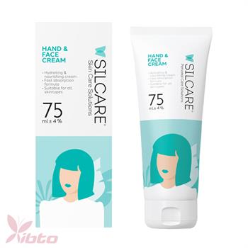 کرم مرطوب کننده دست و صورت آلوورا سیلکر  SILCARE  75ML