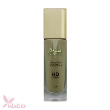 کرم پودر مریدا مدل HD شماره 45 حجم 30 میل Merida